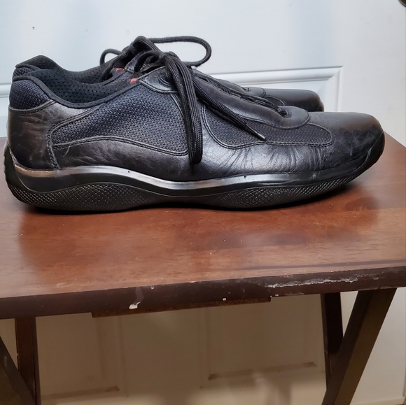 Prada Sneakers, Black, Size 11 - Picture 7 of 16